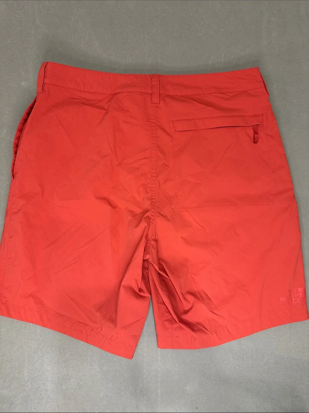 The North Face Men's Orange Red Hybrid Shorts - 34